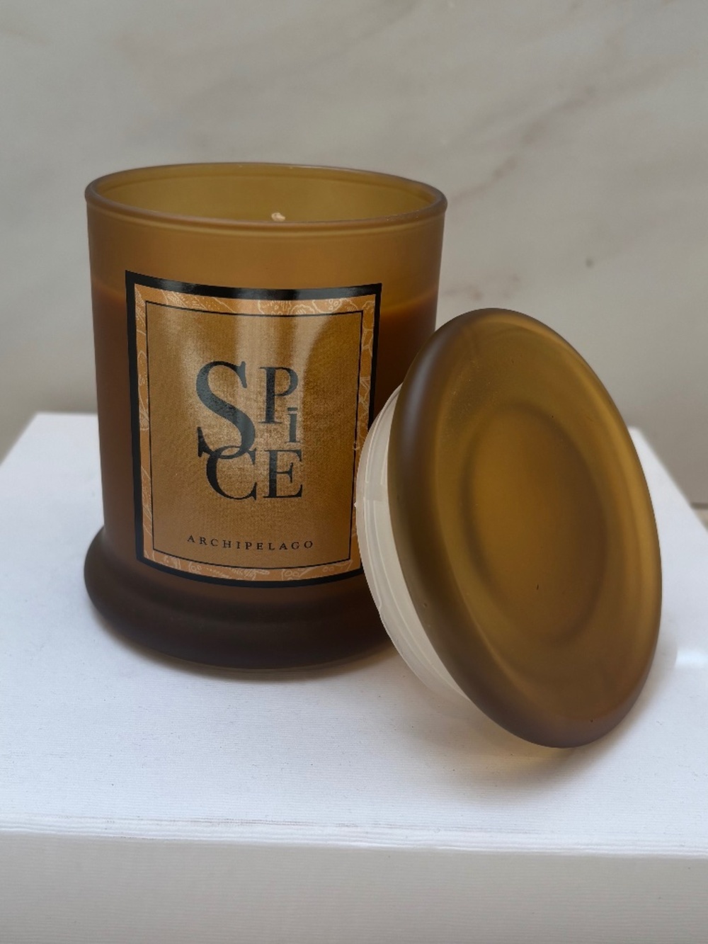 Archipelago Spice Frosted Jar Candle
